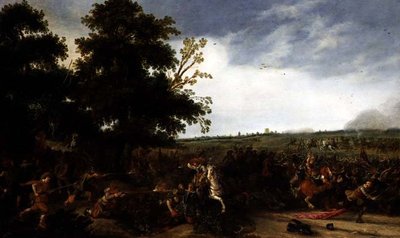 歩兵戦闘騎兵、1630 作： Esaias van de Velde