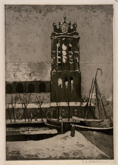 オランダの雪 作： Esther Blaikie MacKinnon
