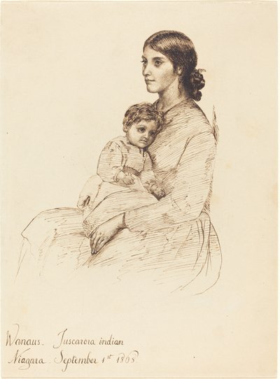 ワナウス、タスカローラインディアン 作： Esther Frances Alexander