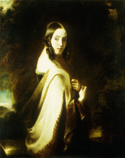 ショールの女性 作： Esther Paris Persennet