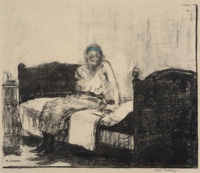 縞模様のペチコート 作： Ethel Gabain