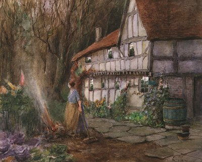 秋の篝火 作： Ethel Wane