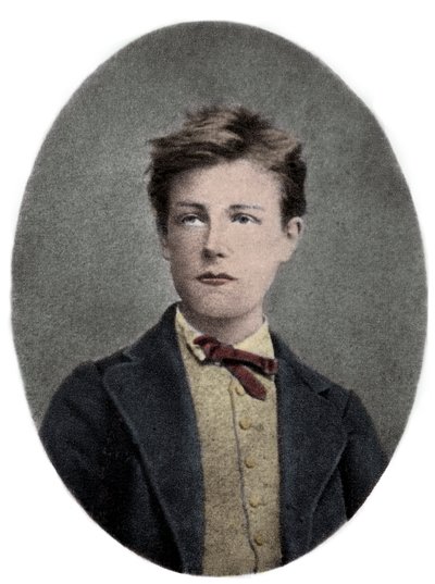 アルチュール・ランボー（フランスの詩人・冒険家） - Portrait of Arthur Rimbaud (1859 - 1891) is 17 years old.Carjatによる写真。 作： Etienne (after) Carjat