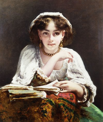 ラブレター、 作： Etienne Adolphe Piot