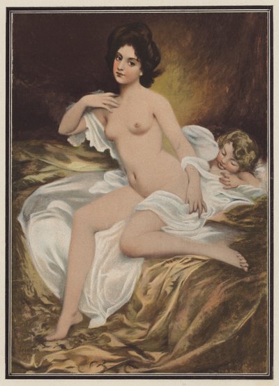 イブの子供（カラーリソ） 作： Etienne Albert Eugene Joannon Navier