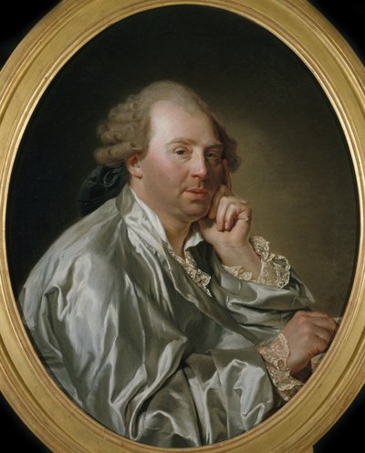 チャールズ・クロード・フラオー・ド・ラ・ビヤドリーの肖像、コンテ・ダンジヴィラー1730-1809、c1771。 作： Etienne Aubry