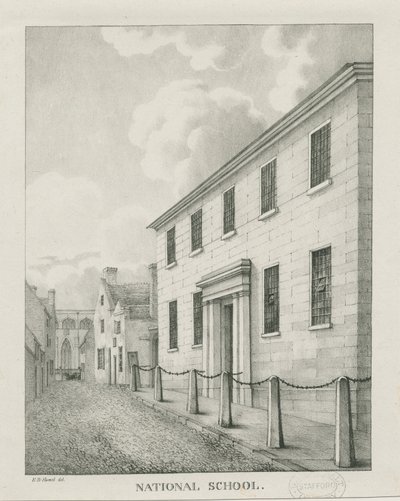 タムワース-国立学校：リトグラフ、nd [1796-1865]（印刷） 作： Etienne Bruno Hamel