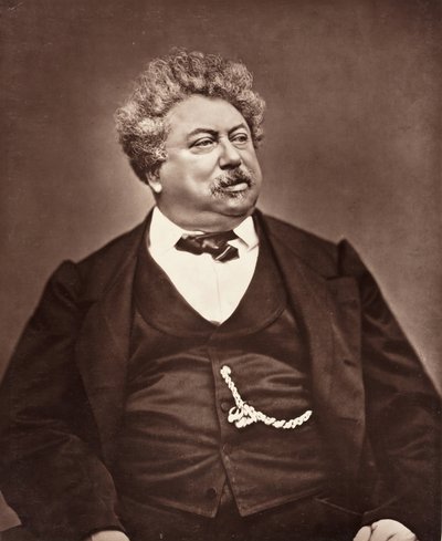 アレクサンドル・デュマ フランスの小説家、劇作家、1802～1870年頃。 1876年。 作： Etienne Carjat