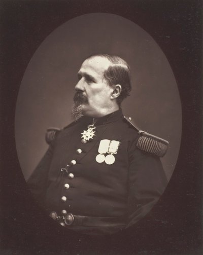 ダンフェール・ロシュロー大佐、c。 187678. 作： Etienne Carjat