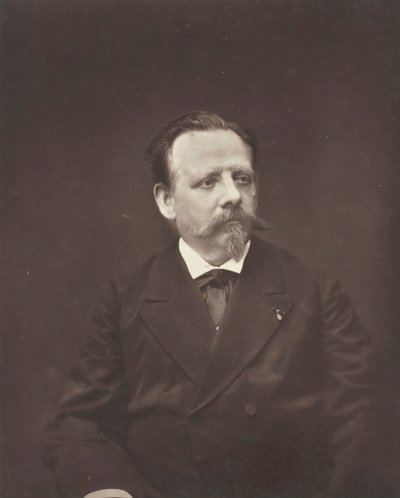 エドゥアール・シーベッカー、c。 187684. 作： Etienne Carjat