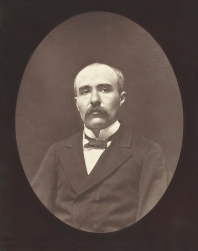 ユージーン・クレマンソー、c。 1876年。 作： Etienne Carjat