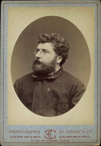 ジョルジュビゼー、フランスの作曲家、ピアニスト、1870年代 作： Etienne Carjat