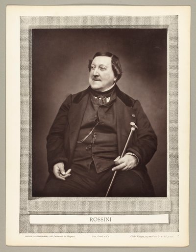 ジョアキーノ・アントニオ・ロッシーニ（イタリアの作曲家、1792-1868） 作： エティエンヌ・カルジャット