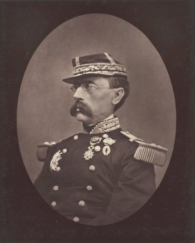 Louis-Léon-César Faidherbe、c。 1876年。 作： Etienne Carjat