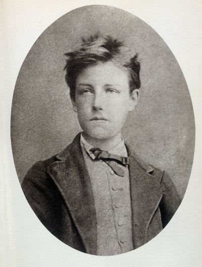 アルチュール・ランボー（1859-1891）の肖像 作： Etienne Carjat
