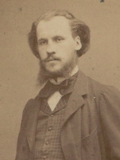 作曲家シャルル・ルヌーブの肖像 1840-1910 , 1870. 作： Etienne Carjat