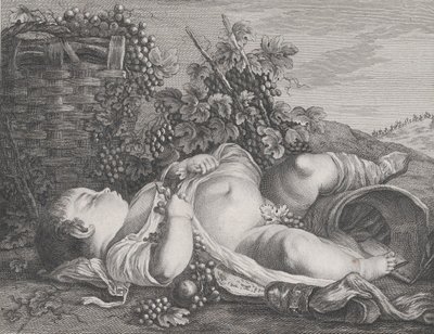 秋、1766-1812。 作： Etienne Claude Voysard