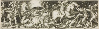 騎兵と歩兵の戦い 作： Etienne Delaune