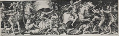 戦闘と勝利、おそらく1560年代。 作： Etienne Delaune