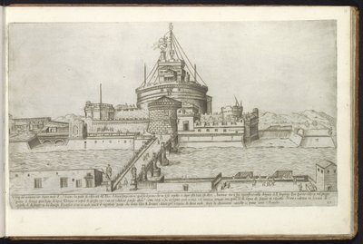 ローマのサンタンジェロ城と天使の橋 古代の建物 (シリーズのタイトル) I vestigi dell