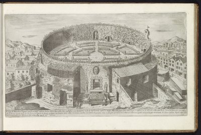 ローマの手入れの行き届いた庭園のあるアウグストゥス廟 古代の建物 (シリーズのタイトル) I vestigi dell