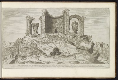 ローマのマリウスの戦利品の遺跡 古代の建物 (シリーズのタイトル) I vestigi dell
