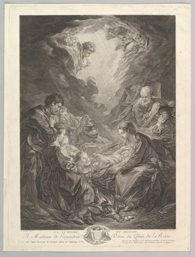世界の光、1761年。 作： Etienne Fessard