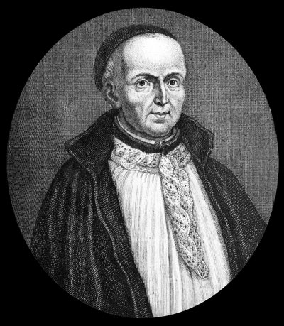 ミシェル・ル・テリエ（1643-1719）フランスの神学者、イエズス会士、ルイ14世の告解師、エングレーヴィング 作： Etienne Jehandier（後）Desrochers