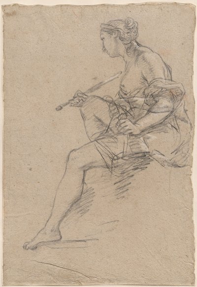 絵画のアレゴリーのための研究 作： Etienne Parrocel