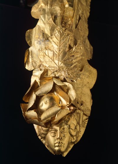 スピナ（エミリア・ロマーニャ州）のディアデム（王冠）。エトルリア文明、紀元前4世紀。 作： Etruscan