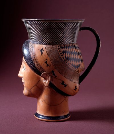 エトルリア文明：粘土の花瓶 作： Etruscan