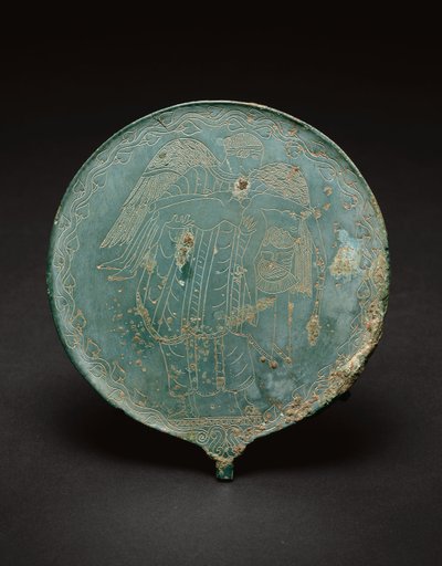 手鏡 紀元前470年～紀元前450年（ブロンズ 作： Etruscan