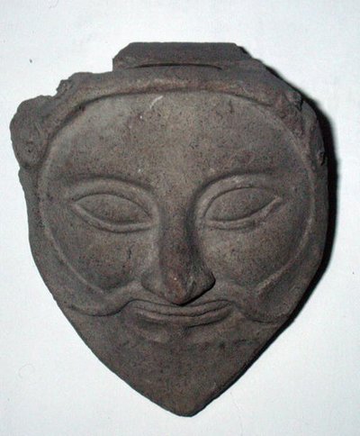 マスク（石 作： Etruscan Etruscan