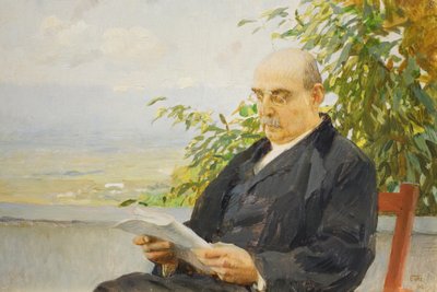 コラード・リッチの肖像 作： Ettore Tito