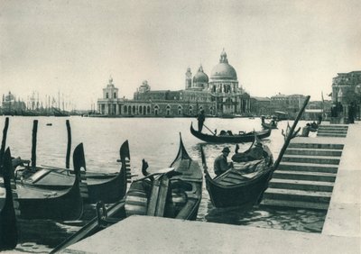 サンタマリアデッラサルートとドガーナ教会、ヴェネツィア、イタリア、1927年。 作： Eugen Poppel