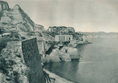 沿岸シーン、イスキア、イタリア、1927 作： Eugen Poppel