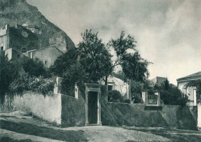 ガーデン、タオルミーナ、シチリア島、イタリア、1927 作： Eugen Poppel