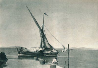 港、イスキア、イタリア、1927 作： Eugen Poppel