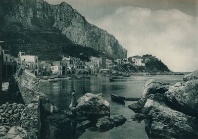 マリーナグランデ、カプリ島、イタリア、1927 作： Eugen Poppel