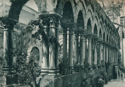 小さなチャペルの遺跡、パレルモ、シチリア島、イタリア、1927 作： Eugen Poppel