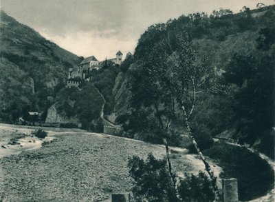 Runkelstein城、ボルツァーノ、南チロル、イタリア、1927 作： Eugen Poppel