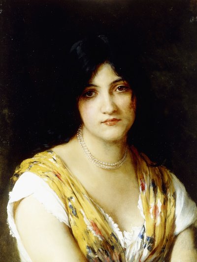 地中海の美しさ、 作： Eugen von Blaas