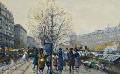 次のアーティストによるアート作品： Eugene Galien Laloue