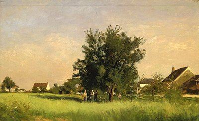 風景 作： Eugene Antoine Samuel Lavieille