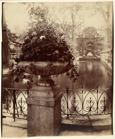 リュクサンブール庭園 作： Eugène Atget