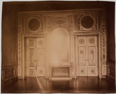 オテル・ドゥ・ローザンの内部にあるサロン 作： Eugène Atget
