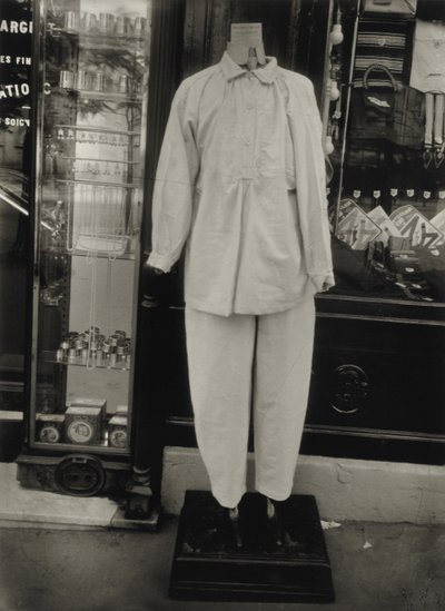 無題（ゼラチンシルバープリント 作： Eugène Atget