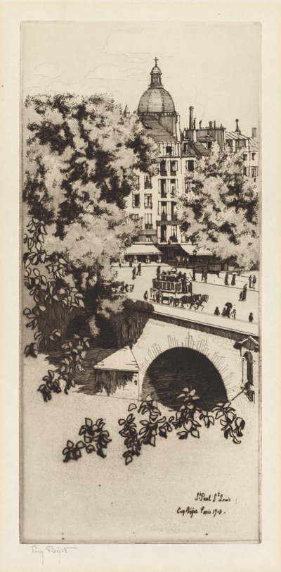 サンポールサンルイ、1908年。 作： Eugene Bejot