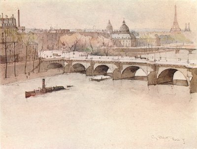 ポンヌフ、1915 作： Eugene Bejot