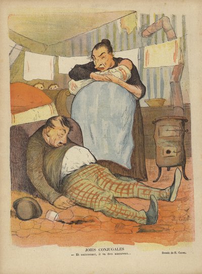 ル・リールのイラスト 作： Eugene Cadel